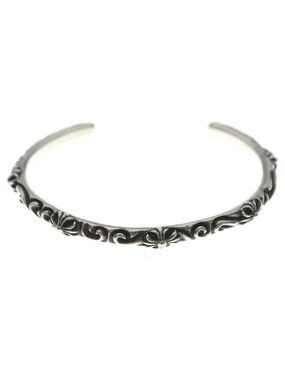 Chrome Hearts Bangle Sbt Band Bracelet Silver